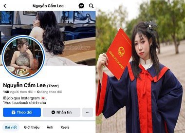 Bướm nhiều nước của nữ gymer