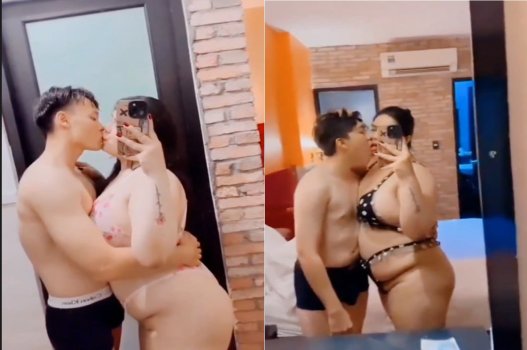 Sex some chị gái béo với hai thằng