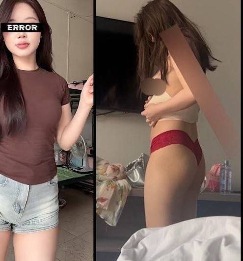 Tiktoker đi khách mặc silit đỏ hấp dẫn