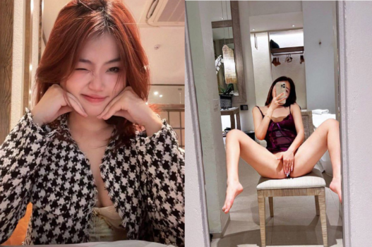 Xoa chỗ ấy em đã ướt át nước lênh láng